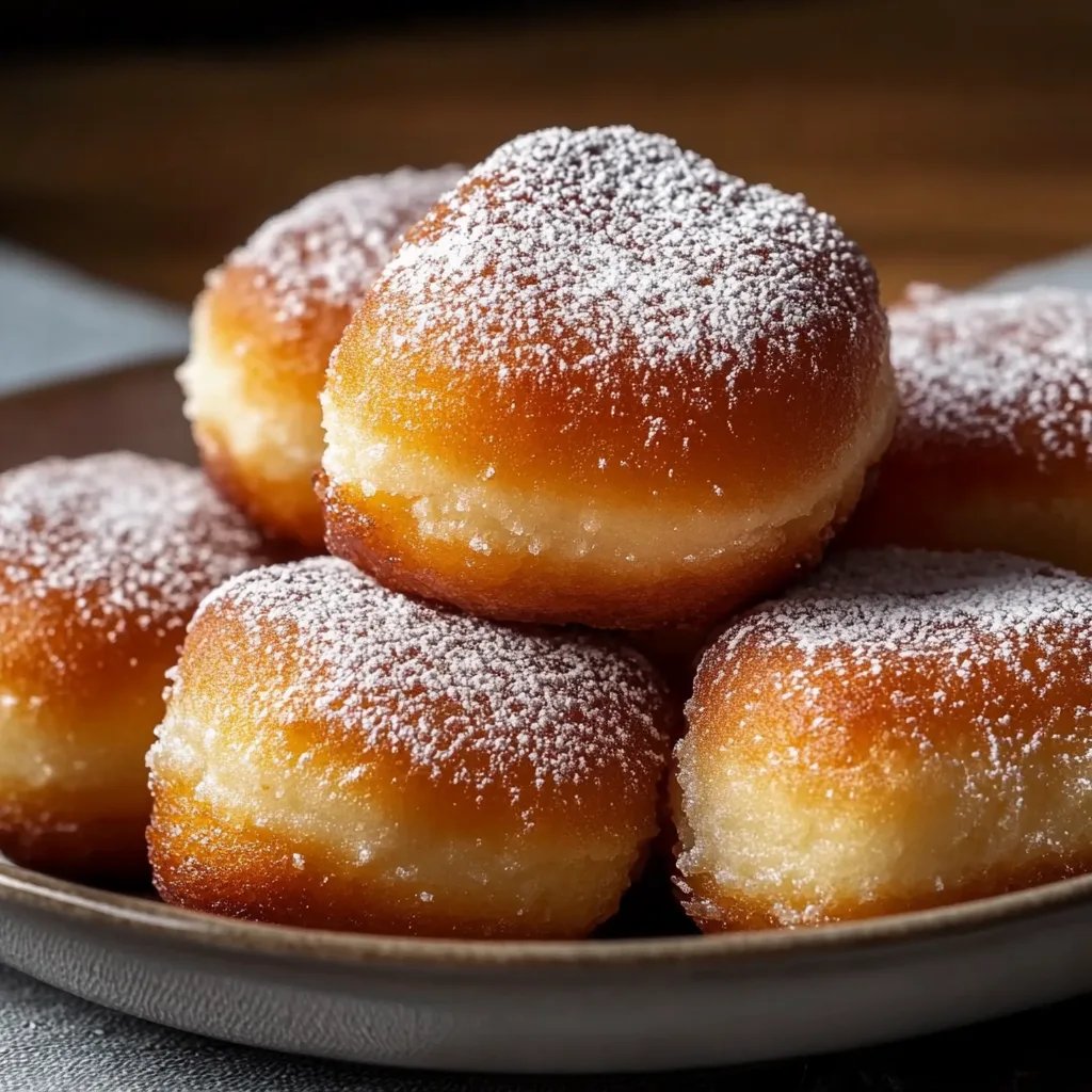 Erstaunliche Vanille-French-Beignets