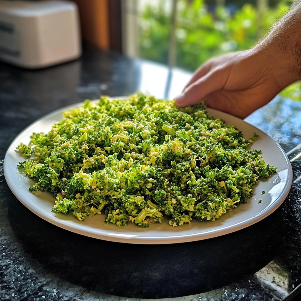 Brokkoli-Salat als Beilagensalat zum Grillen