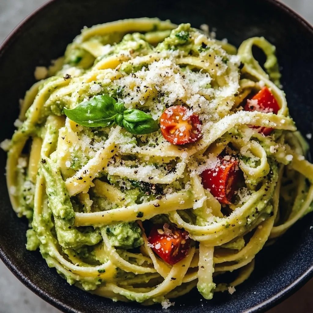 Cremige Avocado Pasta