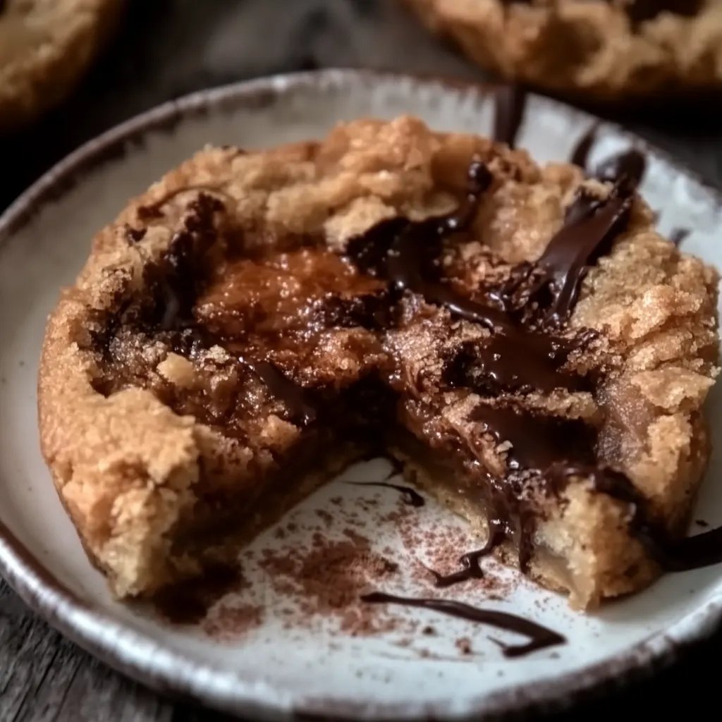 Butterbraune Schokoladenkekse