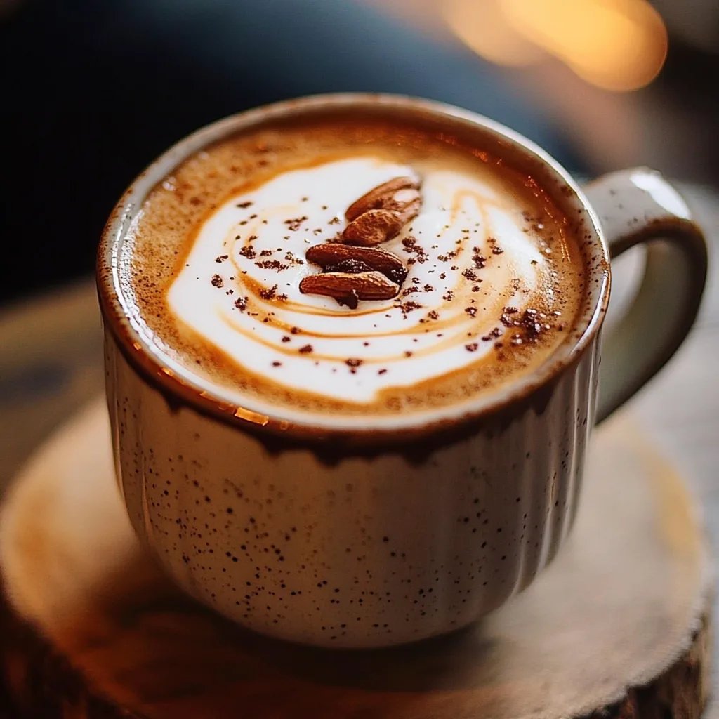 Ahorn-Pekannuss-Latte