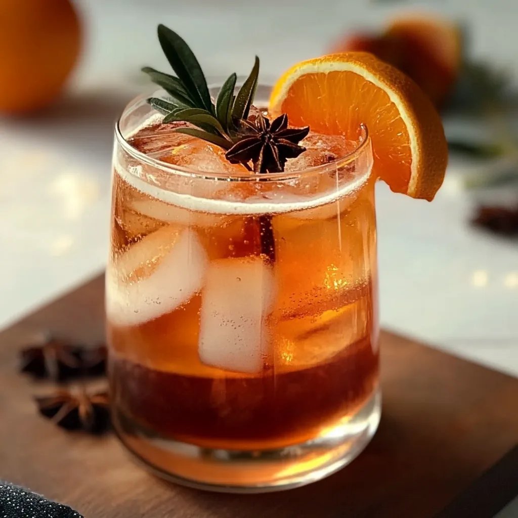 Herbstlicher Aperol Spritz