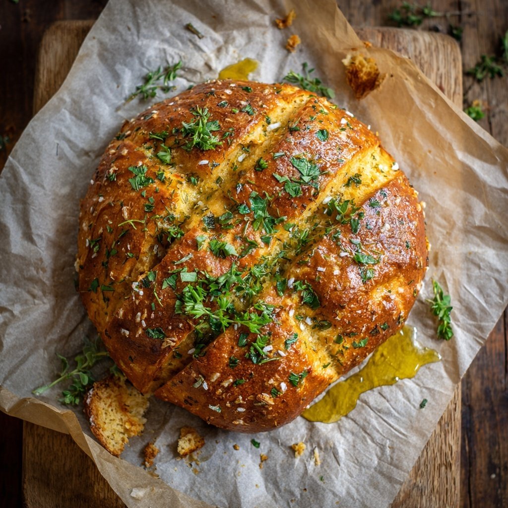 Zupfbrot Mit Kräutermischung