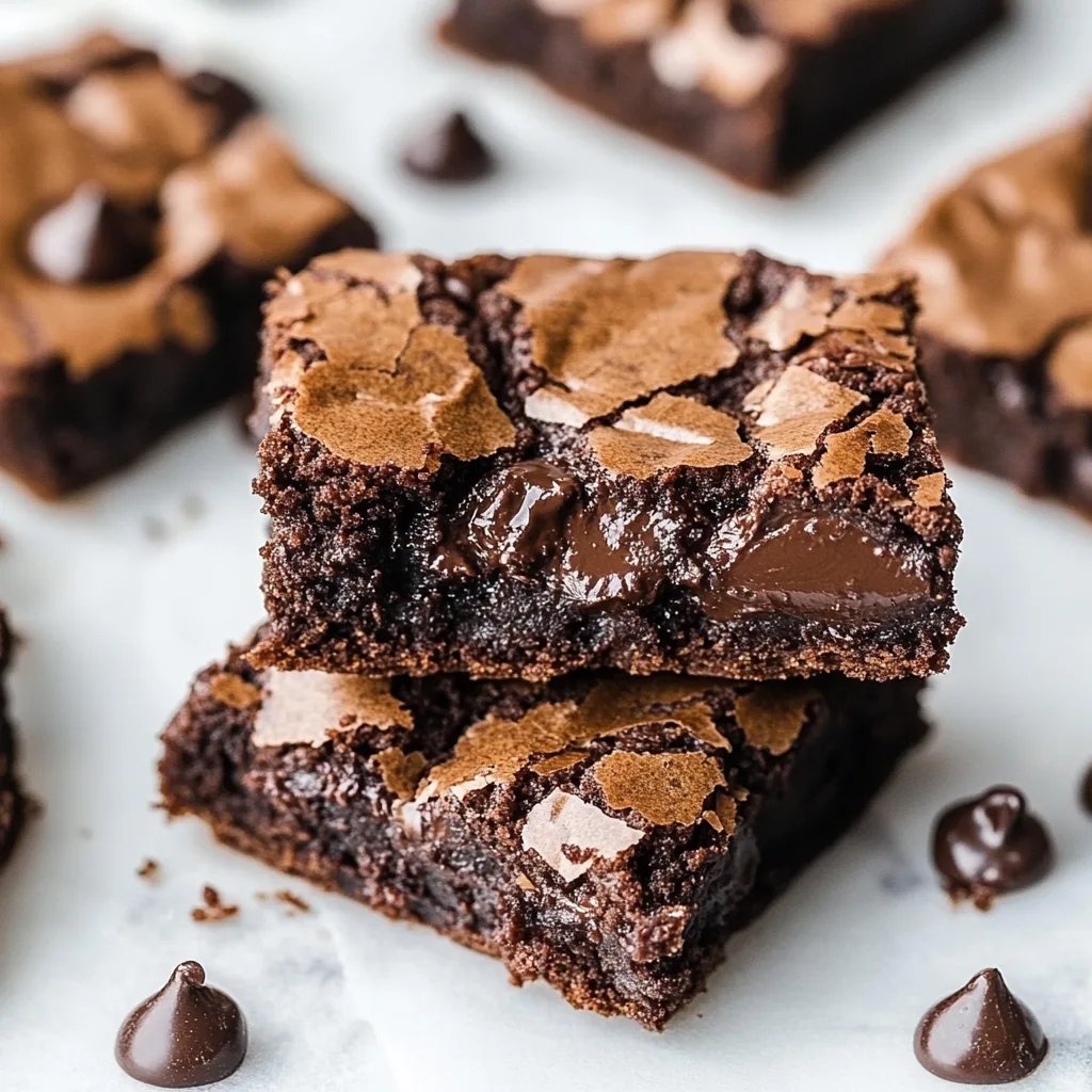 Die besten fudgy Chewy Browkies