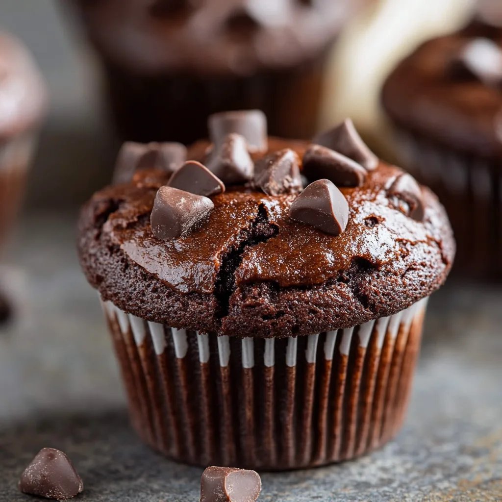 Super saftige Schoko-Muffins