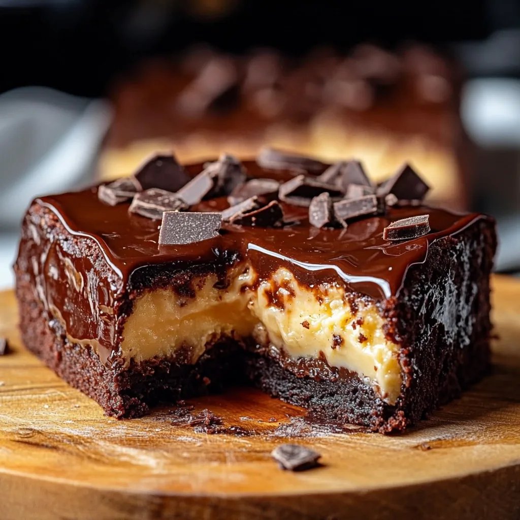 Karamell-Brownie-Käsekuchen