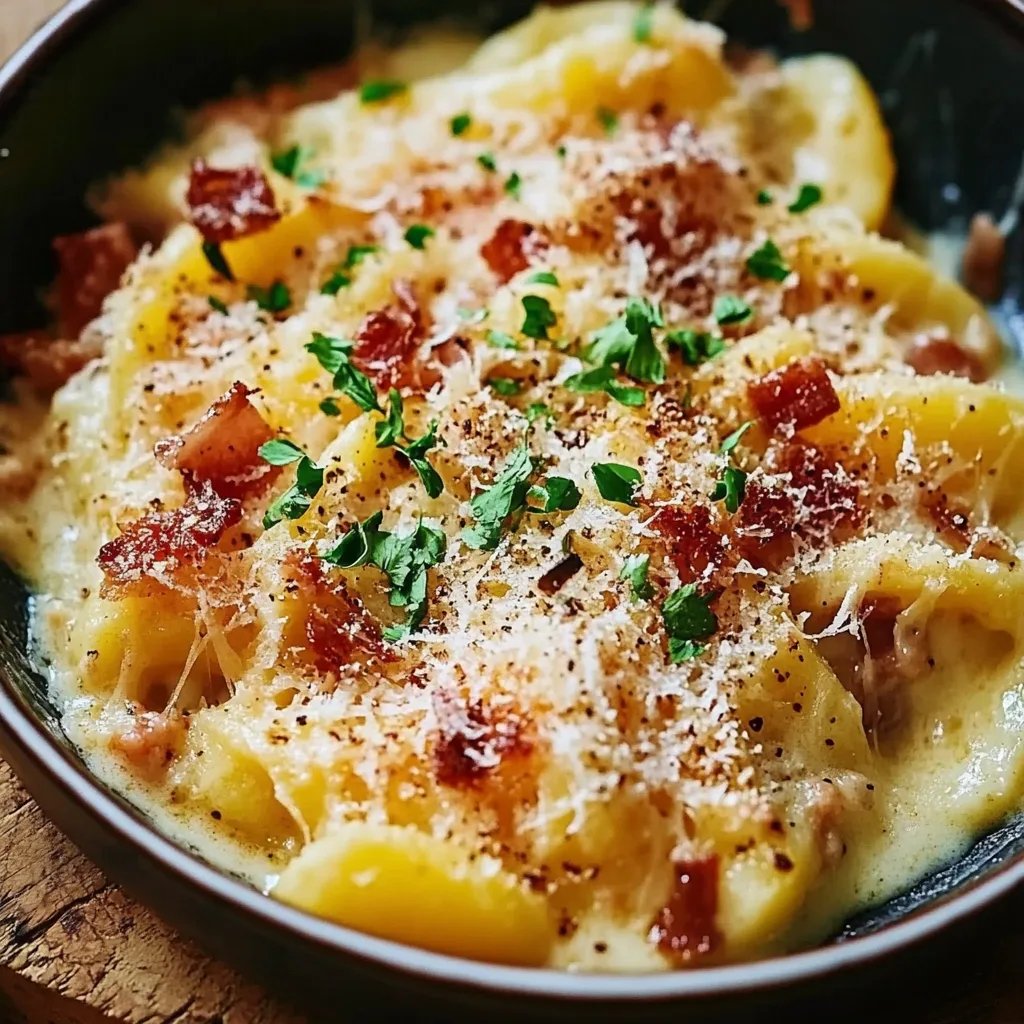 Carbonara Kartoffeln