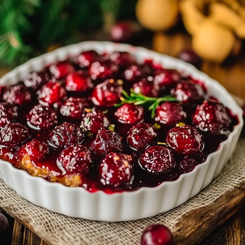 Schnelle Weihnachts-Cranberry-Fleischbällchen