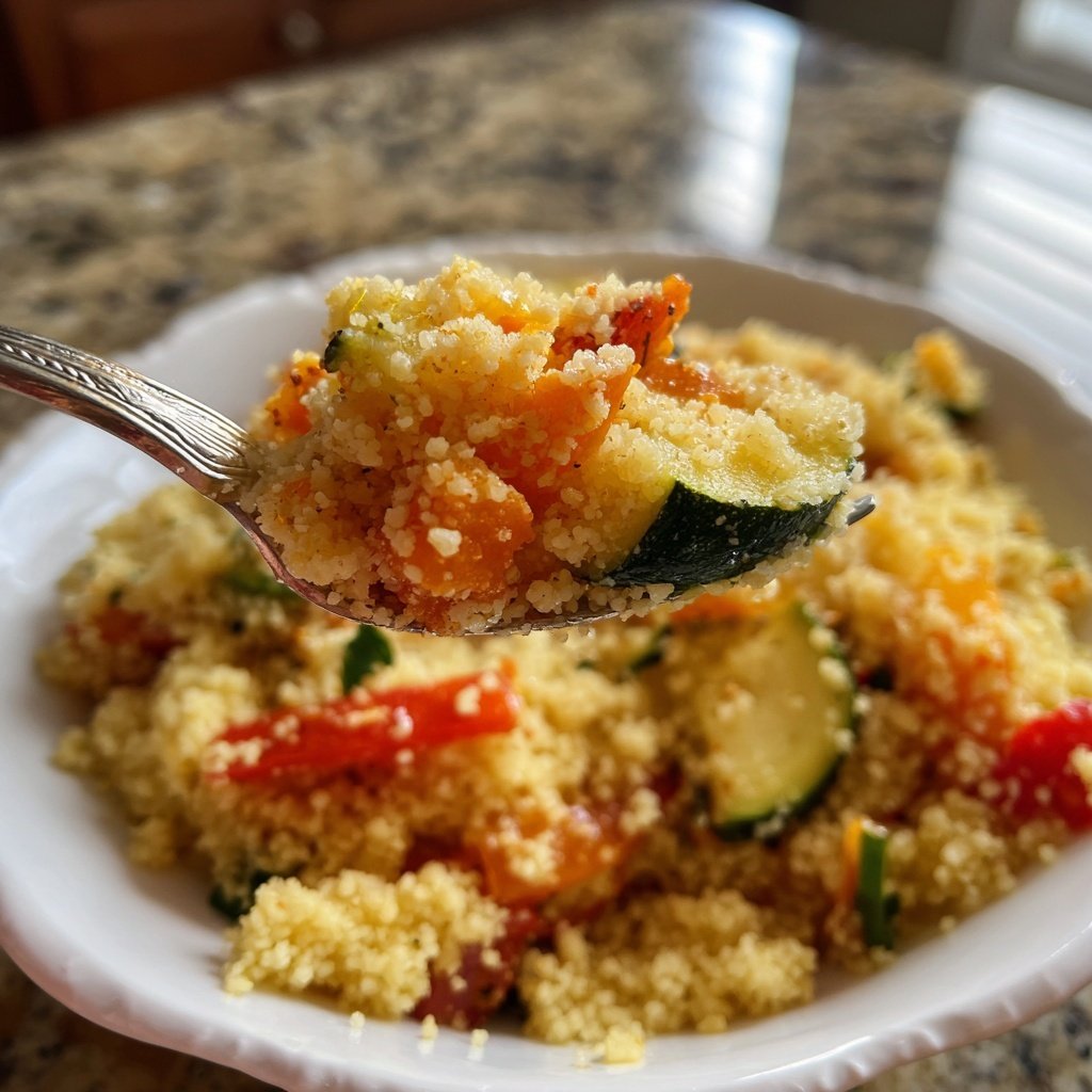 Couscous mit Ofengemüse