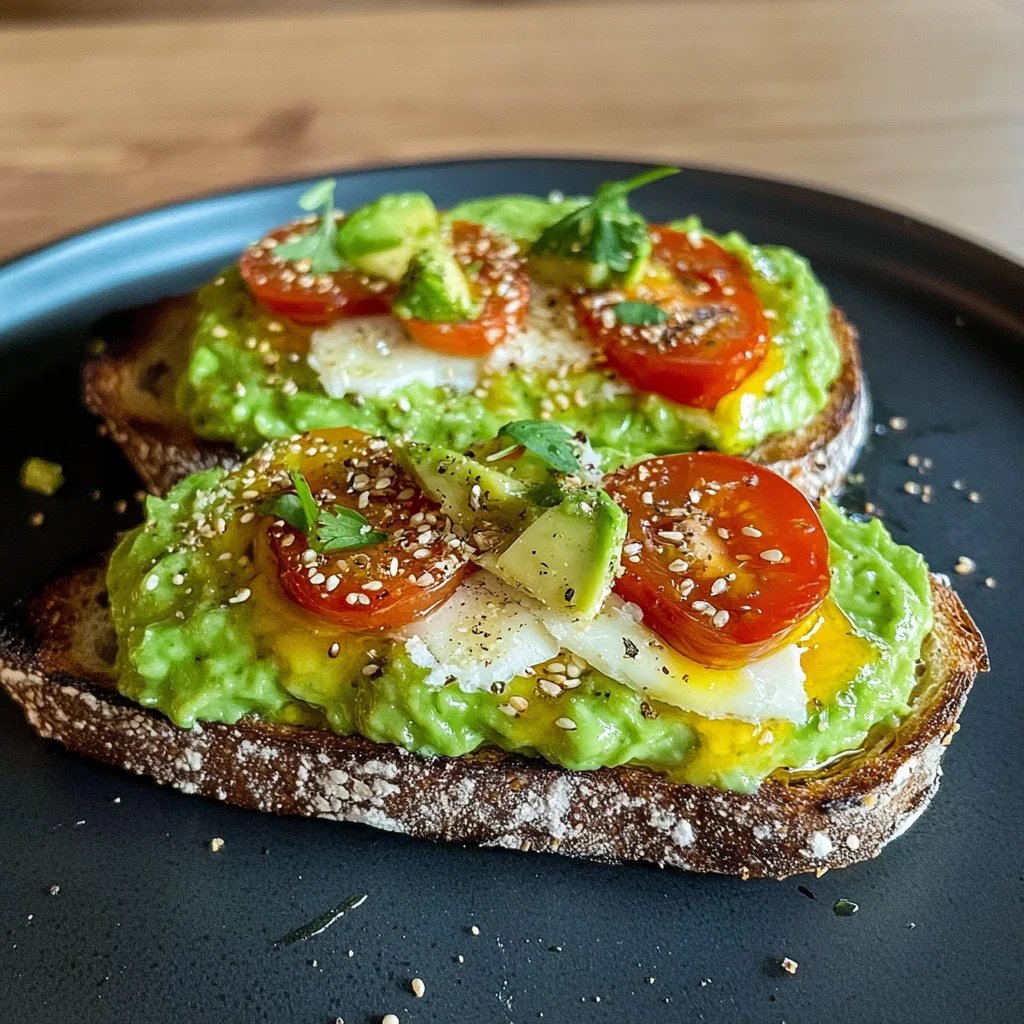 Hüttenkäse & Avocado-Toast