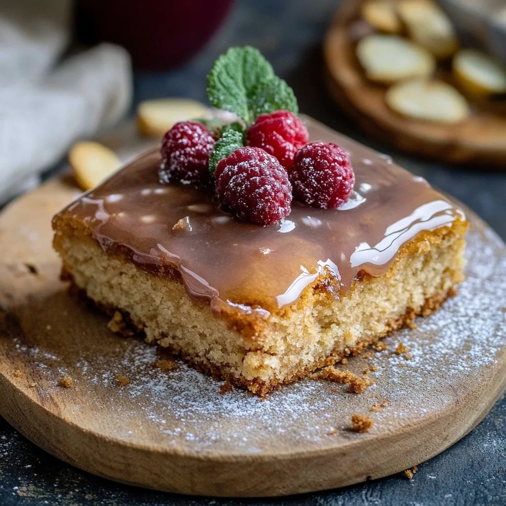 Saftigster Nusskuchen mit mega leckerer Zimtglasur