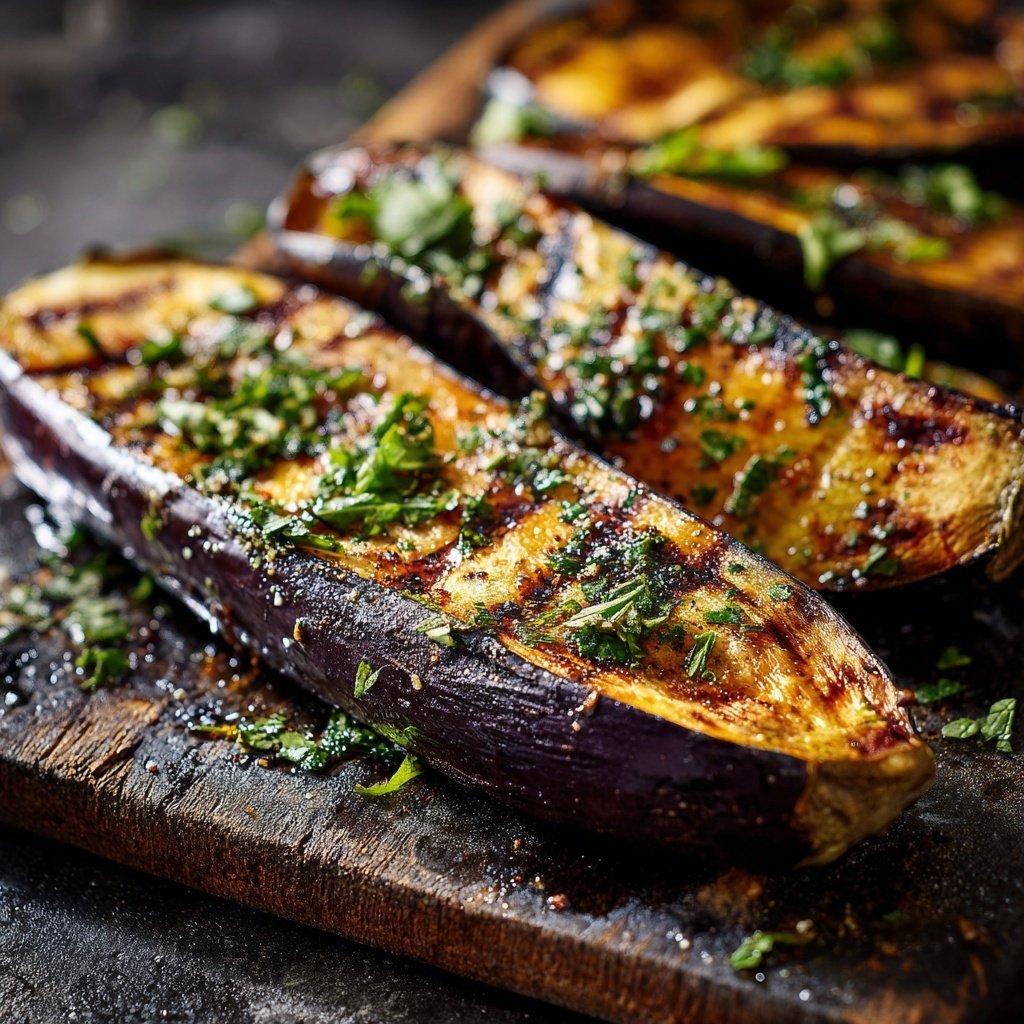 Auberginen aus dem Ofen aromatisch