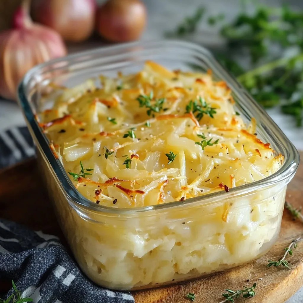 Kohlrabi-Auflauf mit Kartoffeln