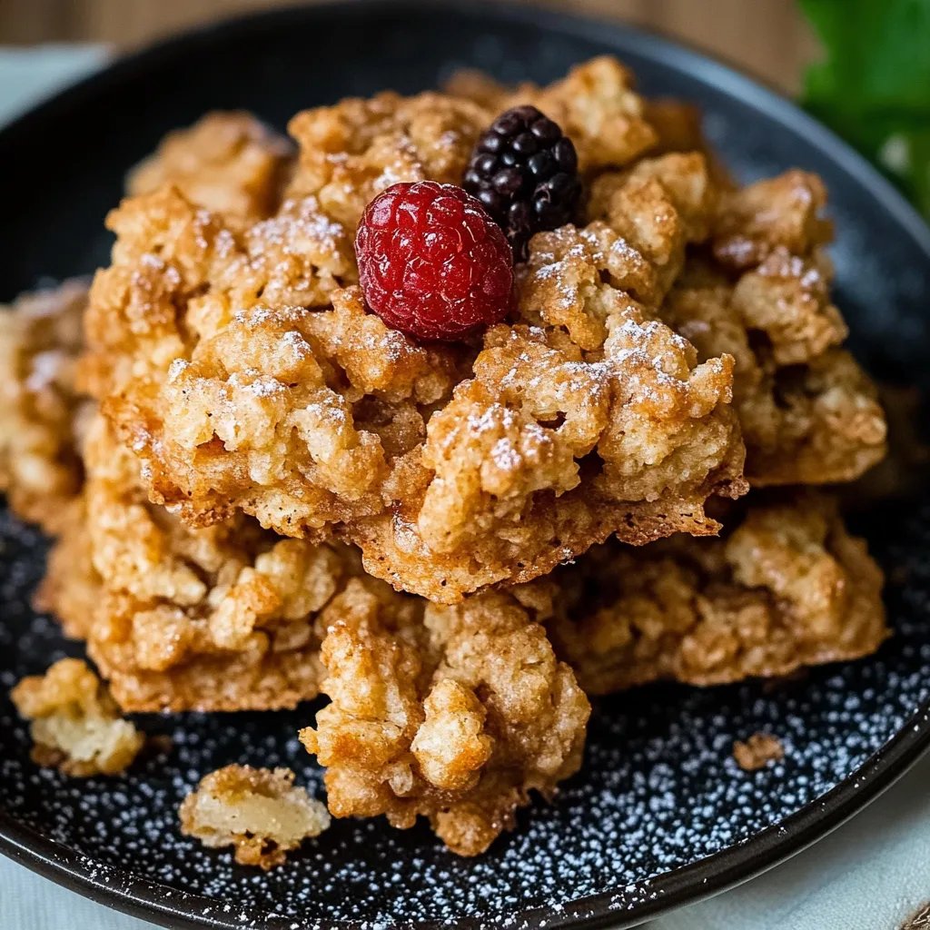 Köstliche Haferflocken Walnuss Plätzchen