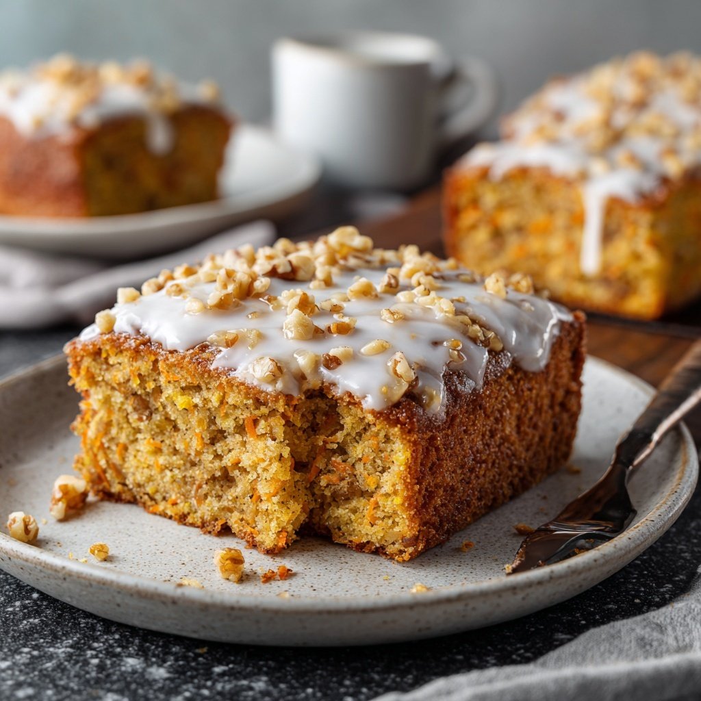 Karottenkuchen Mit Vanillezucker