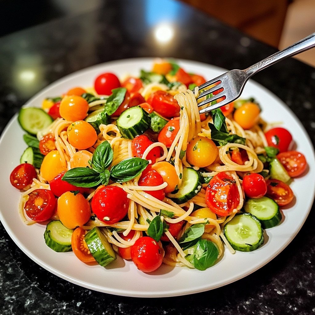 Italienischer Spaghetti-Salat