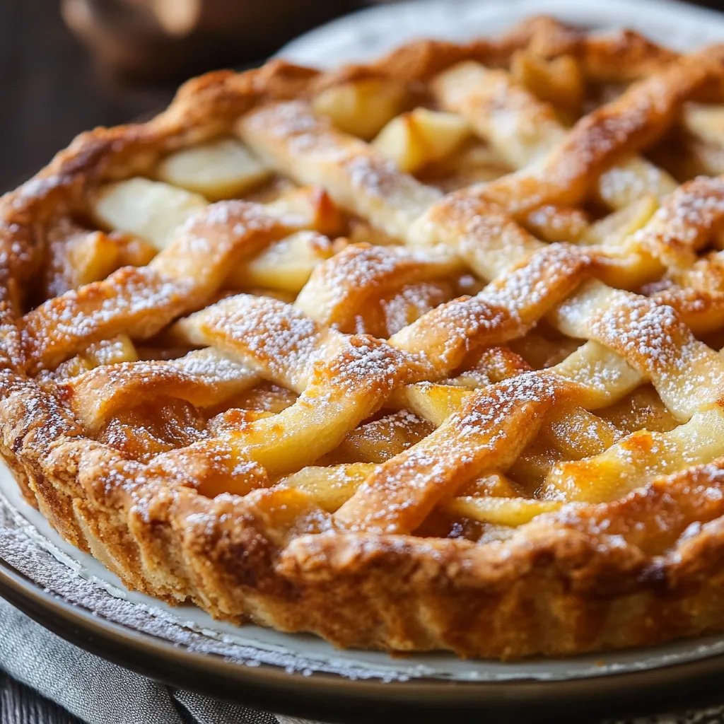 Apfelkuchen mit der besten Füllung