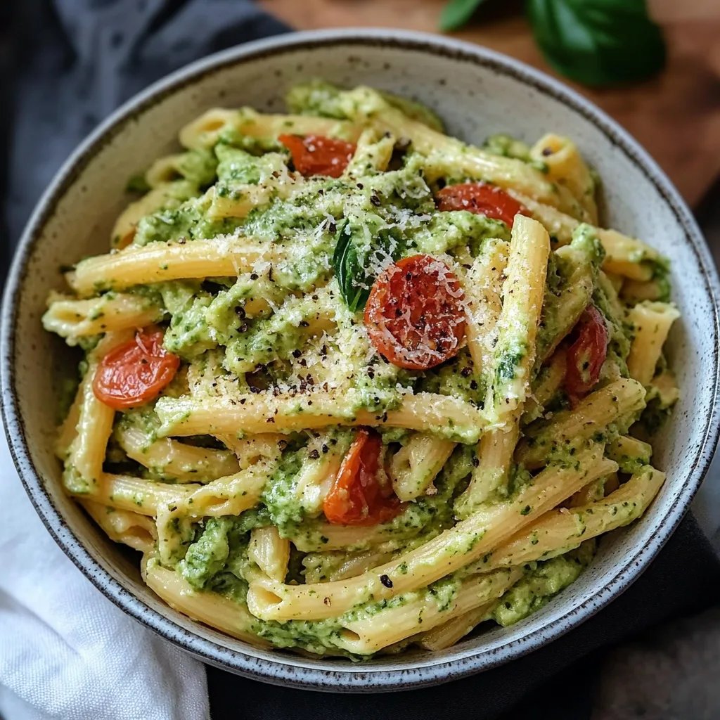 Cremige Avocado Pasta