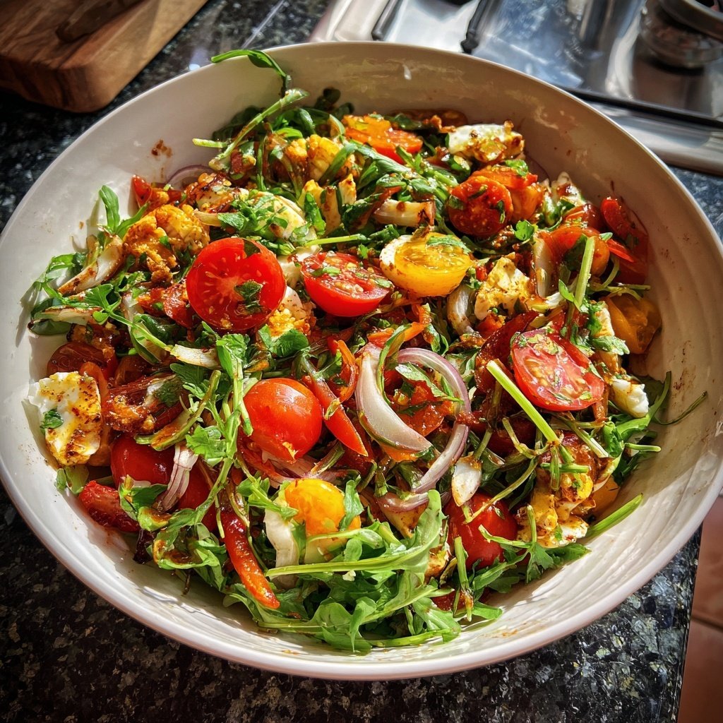 Grill Beilagen Mit Tomaten Salat